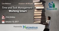 Web conference on  Time and Task Management - Working Smart